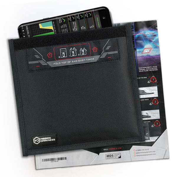 Mission Darkness Non-Window Faraday Bag for Phones